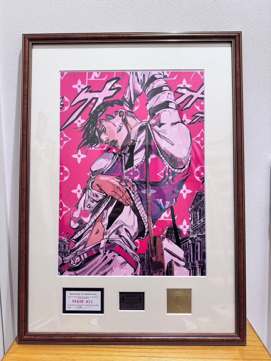 DEATH NYC 限定品 ジョジョの奇妙な冒険 岸辺露伴 シルク DEATH NYC 限定品 ジョジョの奇妙な冒険 岸辺露伴 シルク