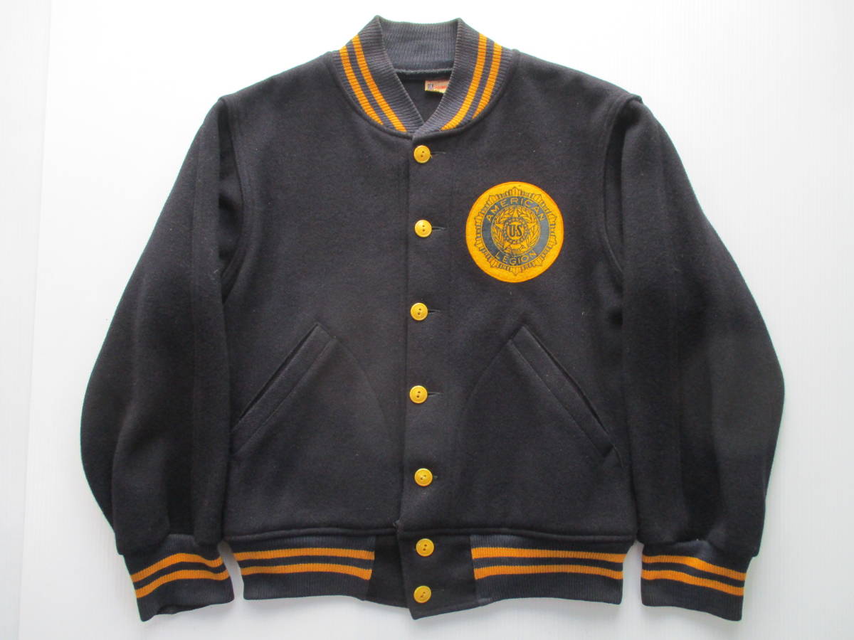 50s US ビンテージ Champion チャンピオン ランタグ ボタスタ バー