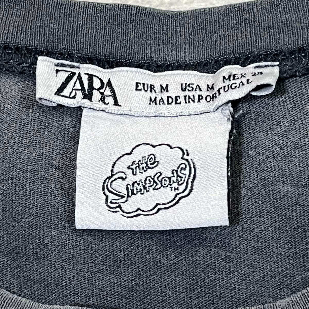 ZARA x ザ・シンプソンズ クラスティー プリントTシャツ グレー ZARA x ザ・シンプソンズ クラスティー プリントTシャツ グレー
