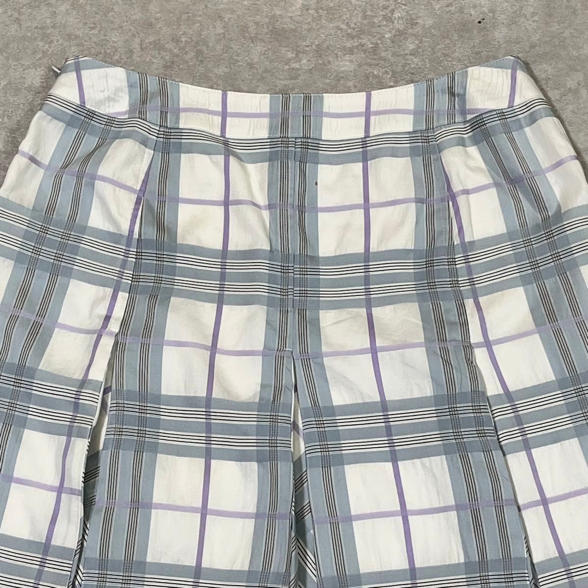BURBERRY BLUE LABEL チェック柄 プリーツスカート サイズ44 BURBERRY BLUE LABEL チェック柄 プリーツスカート サイズ44