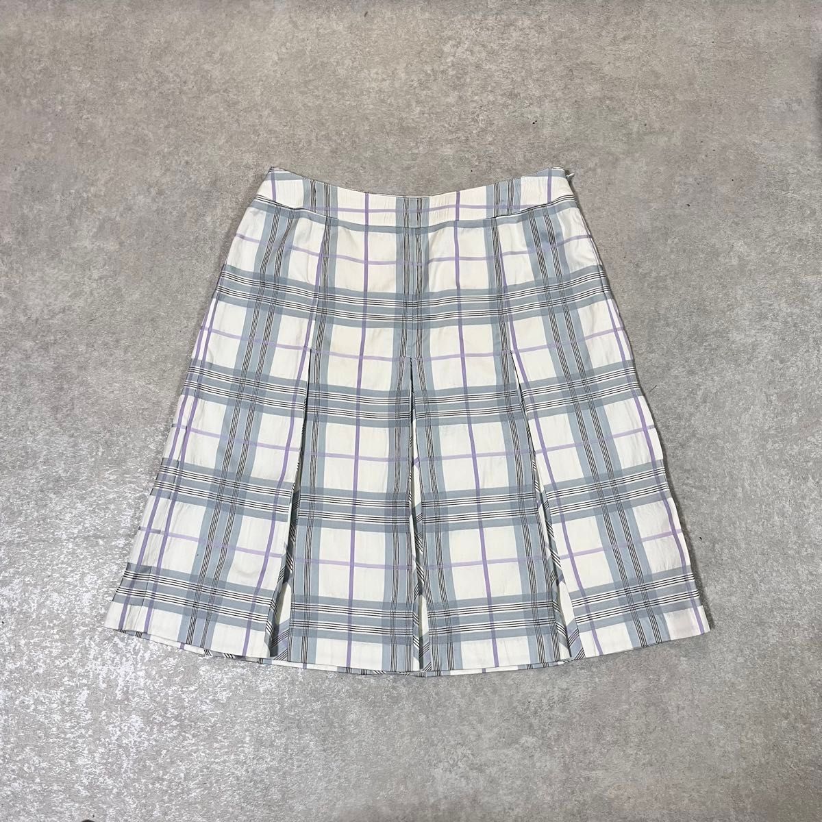 BURBERRY BLUE LABEL チェック柄 プリーツスカート サイズ44 BURBERRY BLUE LABEL チェック柄 プリーツスカート サイズ44
