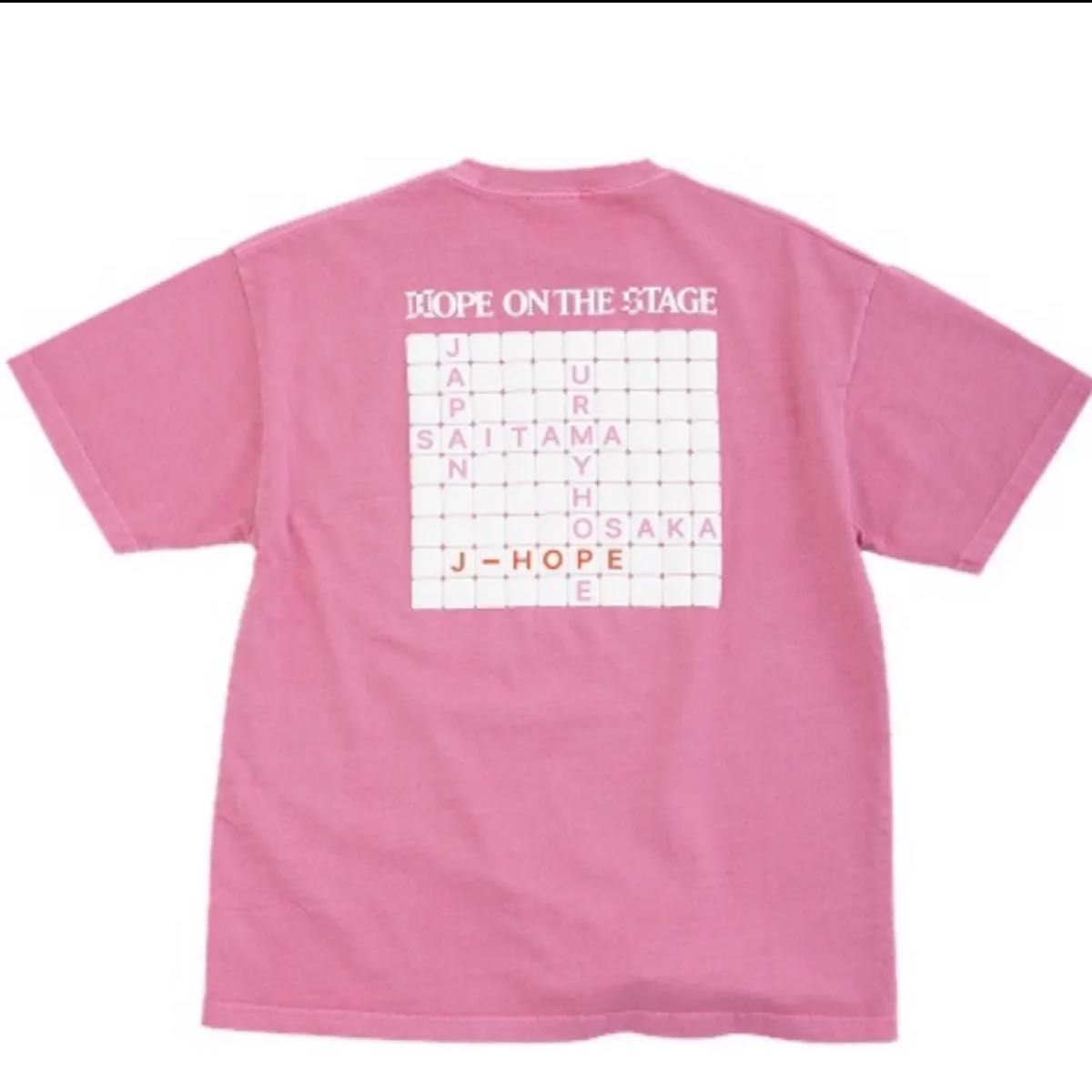 Tシャツ BTS J-HOPE ホビ HOPE ON THE STAGE in JAPAN ピンク L Tシャツ BTS J-HOPE ホビ HOPE ON THE STAGE in JAPAN ピンク L
