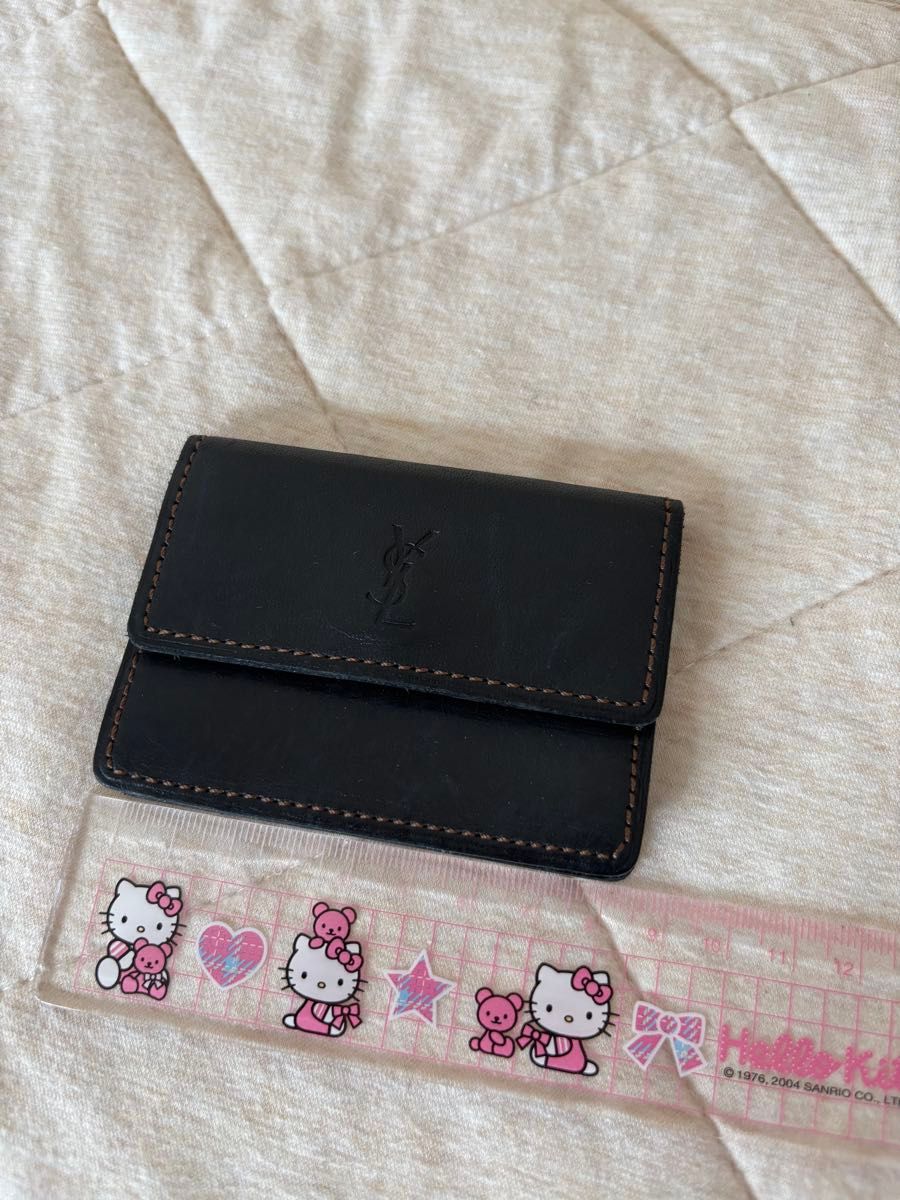 Yves Saint Laurent カードケース ブラック YSL レザー|Yahoo Yves Saint Laurent カードケース ブラック YSL レザー|Yahoo