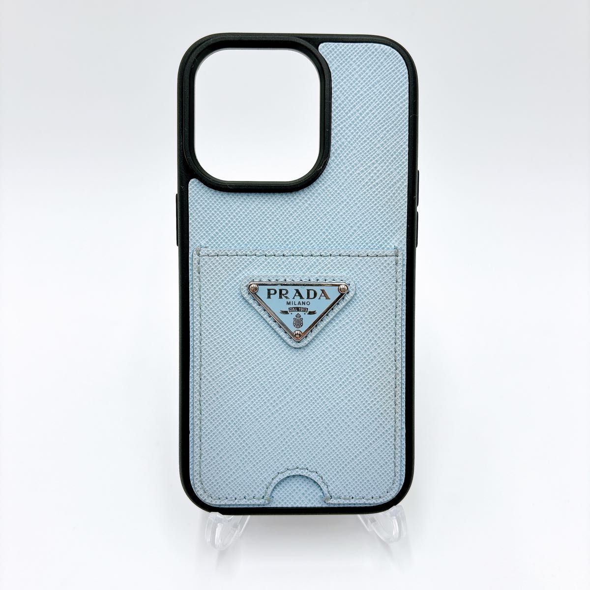 美品 PRADA サフィアーノ 三角ロゴ iPhone 14 pro ケース 美品 PRADA サフィアーノ 三角ロゴ iPhone 14 pro ケース