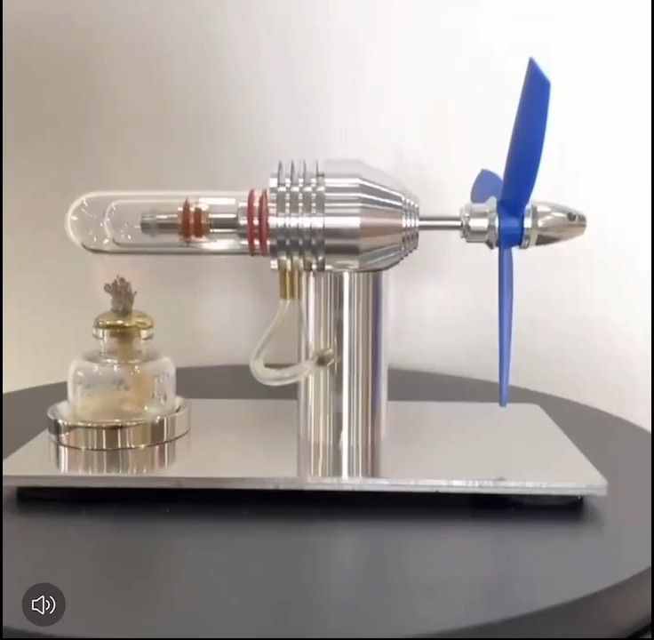 スターリング エンジン モデル蒸気物理学人気の科学実験教育モデル DIY