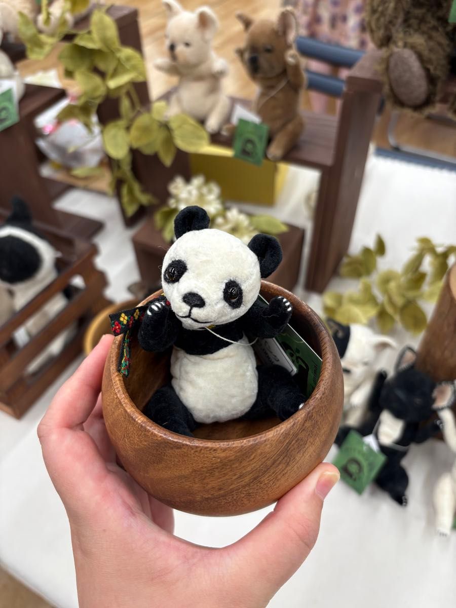 テディベア みはらゆき様作品 パンダちゃん ハンドメイド テディベア みはらゆき様作品 パンダちゃん ハンドメイド