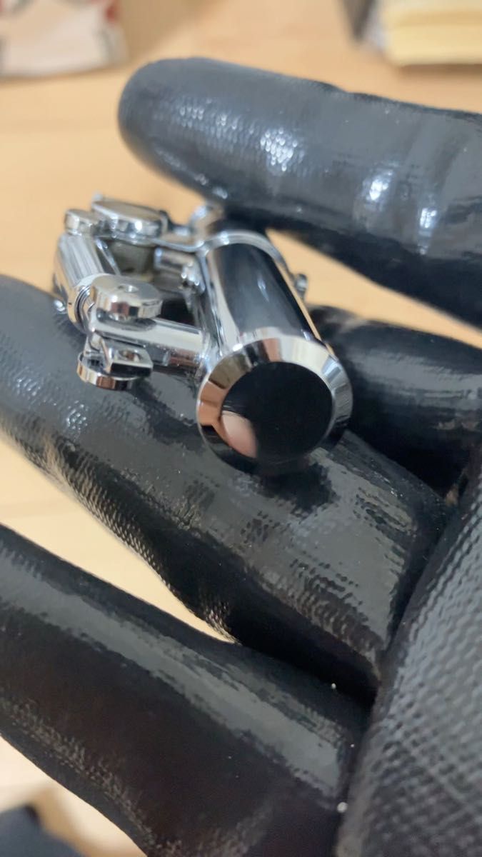 新品 オイルライター レトロ サスペンション式 銀色