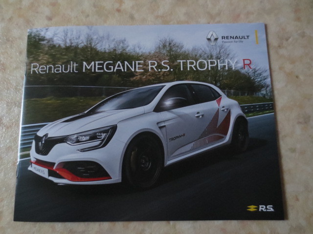 ルノーメガーヌR.S.トロフィーR限定車カタログ＆価格表セット・新品＆未使用品・RENAULT　MEGANE　・フレンチブルーミーティング_画像7