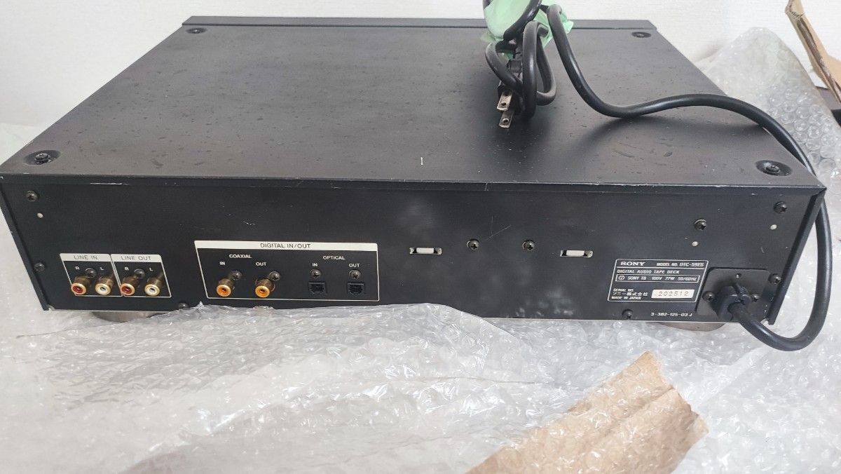 SONY DATデッキ DTC-59ES 現状品|Yahoo!フリマ(旧PayPayフリマ) SONY DATデッキ DTC-59ES 現状品|Yahoo!フリマ(旧PayPayフリマ)