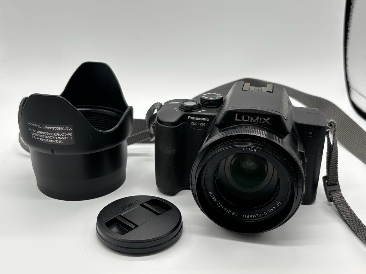 Panasonic デジタルカメラ DMC FZ20 K 本体 レンズ付き 箱付き Panasonic デジタルカメラ DMC FZ20 K 本体 レンズ付き 箱付き