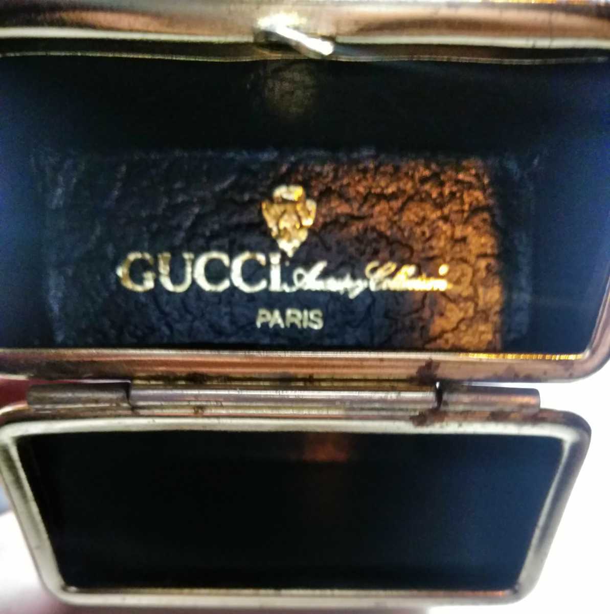 gucci vintage cigarette case ヴィンテージ タバコケース たばこケース シェリー柄 超希少 激レア シェリー オールドグッチ 財布