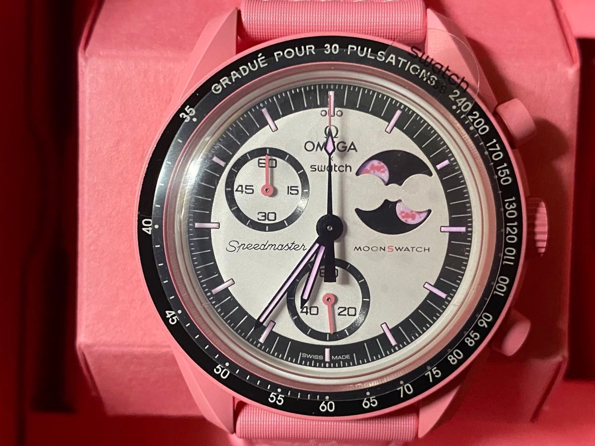 Swatch x OMEGA BIOCERAMIC MoonSwatch PINK SO33P700 ムーン Swatch x OMEGA BIOCERAMIC MoonSwatch PINK SO33P700 ムーン