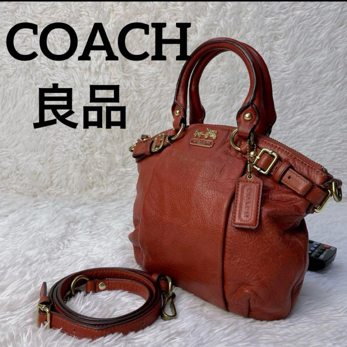 良品】COACH 2way レザー ハンド ショルダーバッグ 金具|Yahoo 良品】COACH 2way レザー ハンド ショルダーバッグ 金具|Yahoo
