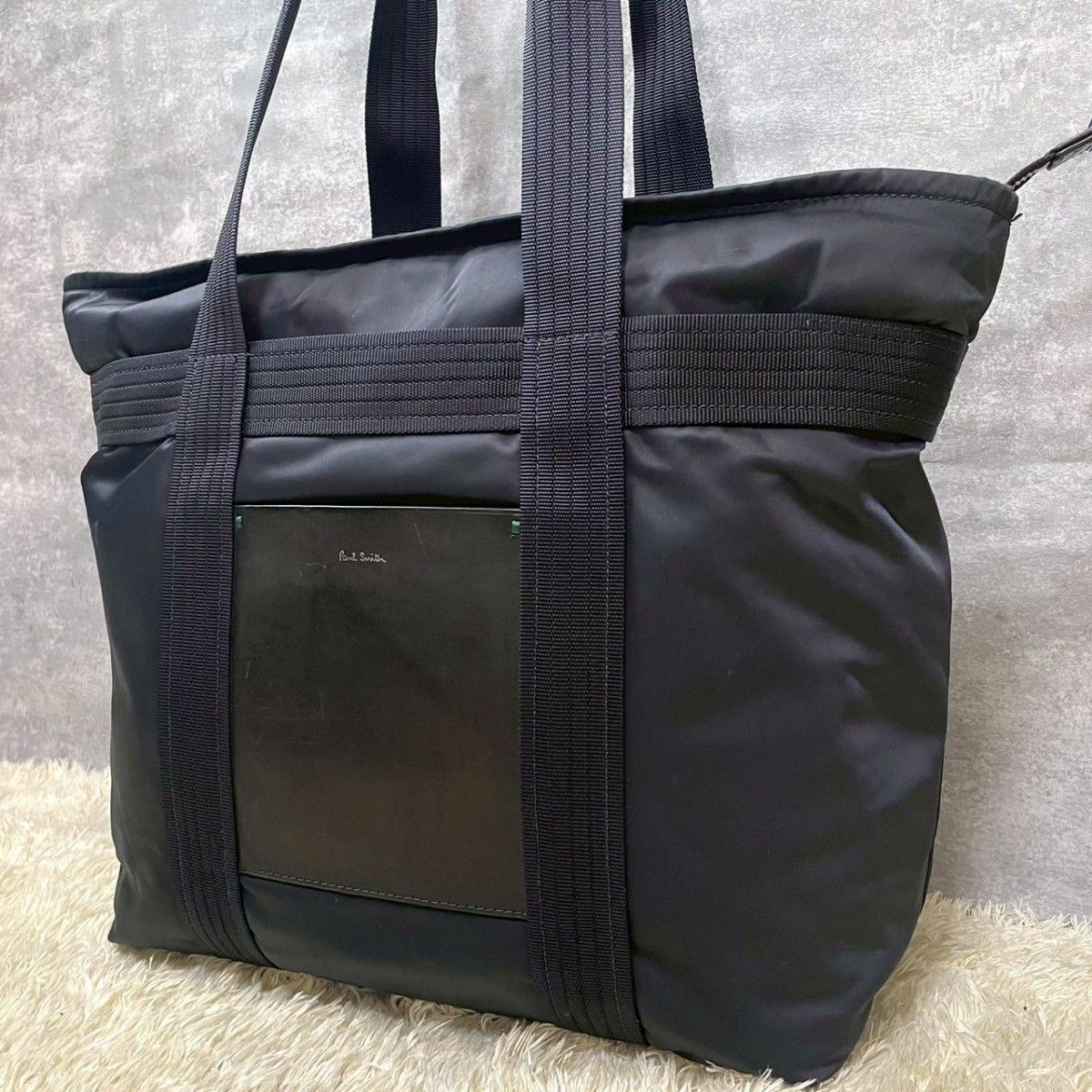 極美品】Paul Smith ポールスミス トートバッグ ナイロン マルチ 極美品】Paul Smith ポールスミス トートバッグ ナイロン マルチ