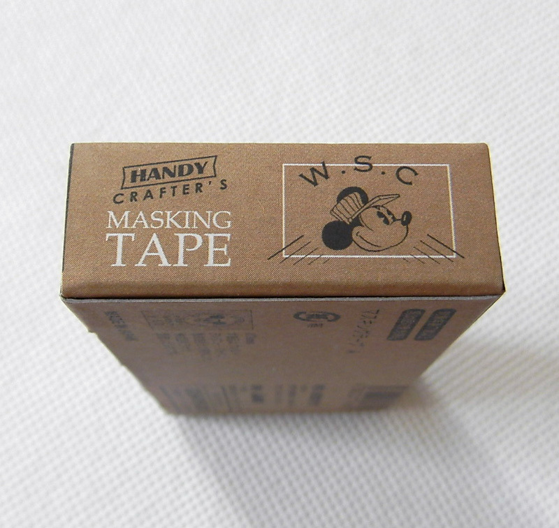 ディズニー ワークソン マスキングテープ ミッキーマウス メジャー インチ 目盛 ワークスタイルコレクション テープ マステ 2本入り グッズ_画像5