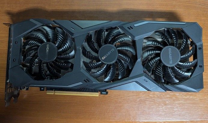 RTX2070 GIGABYTE GV-N2070WF3-8GC 8GB rev1 0 type-C出力 RTX2070 GIGABYTE GV-N2070WF3-8GC 8GB rev1 0 type-C出力
