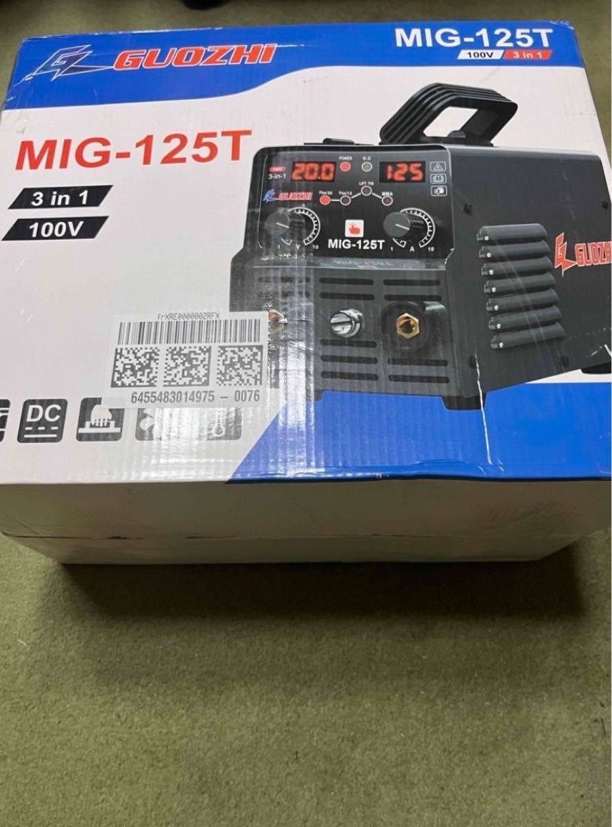 溶接機 100v 半自動 125A アーク溶接 ノンガスワイヤー溶接 tig 溶接機 100v 半自動 125A アーク溶接 ノンガスワイヤー溶接 tig