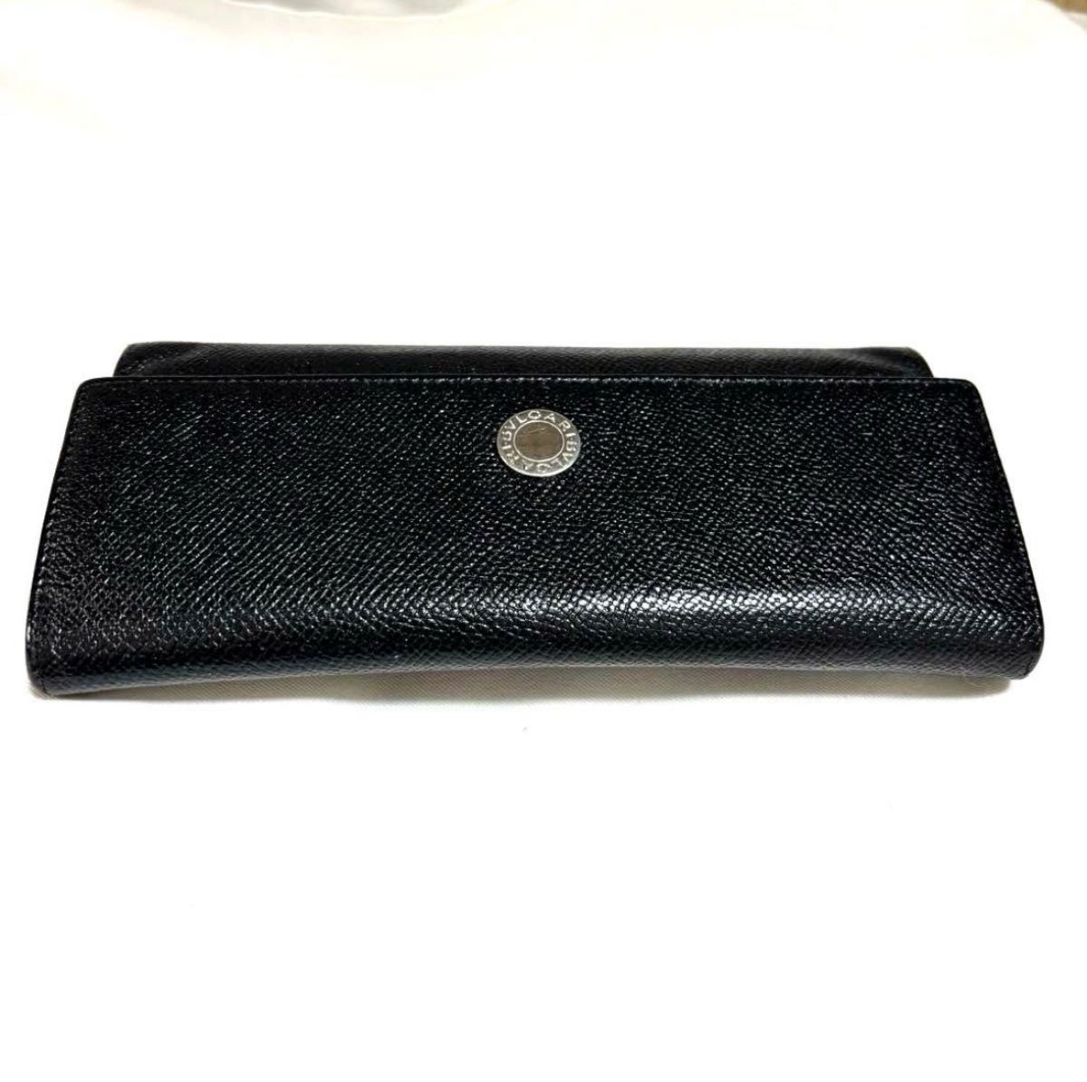 美品 BVLGARI ブルガリ 黒ブラック グレインレザー ビーゼロワン 美品 BVLGARI ブルガリ 黒ブラック グレインレザー ビーゼロワン