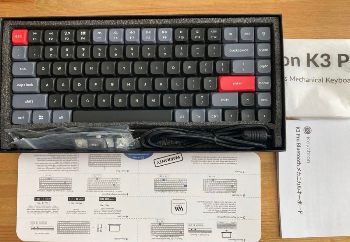 keychron k3 pro/Gateron 青軸/US配列｜Yahoo!フリマ（旧PayPay
