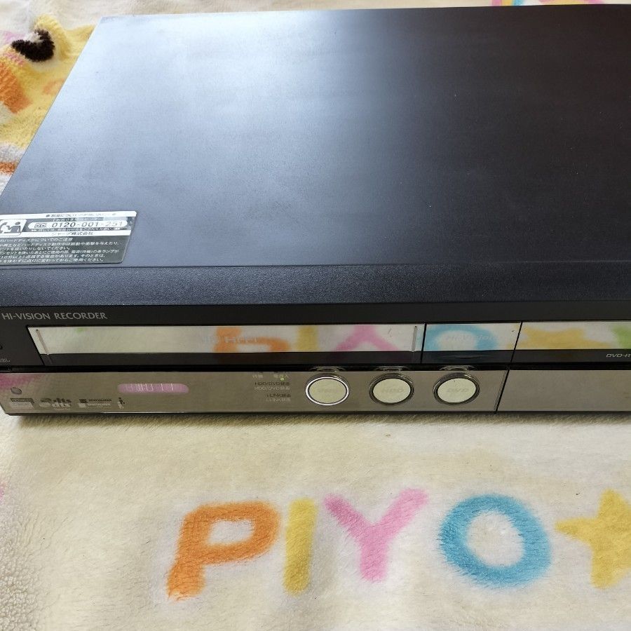 SHARP AQUOS ハイビジョンレコーダー DV-ACV52 ジャンク品 SHARP AQUOS ハイビジョンレコーダー DV-ACV52 ジャンク品