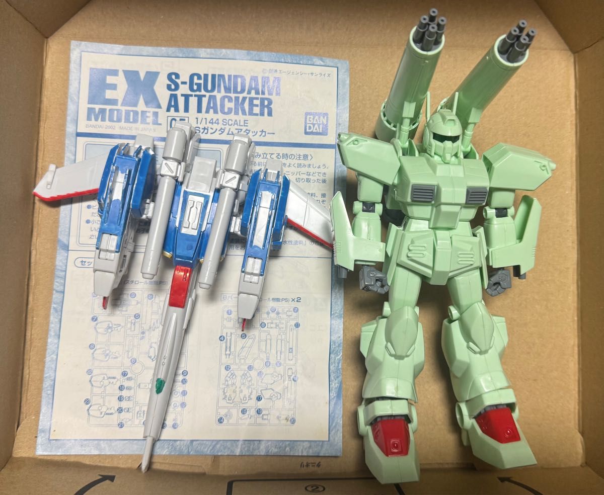 ジャンク ガンプラ EXモデル 1/144 Sガンダムアタッカー 1/100 ジャンク ガンプラ EXモデル 1/144 Sガンダムアタッカー 1/100