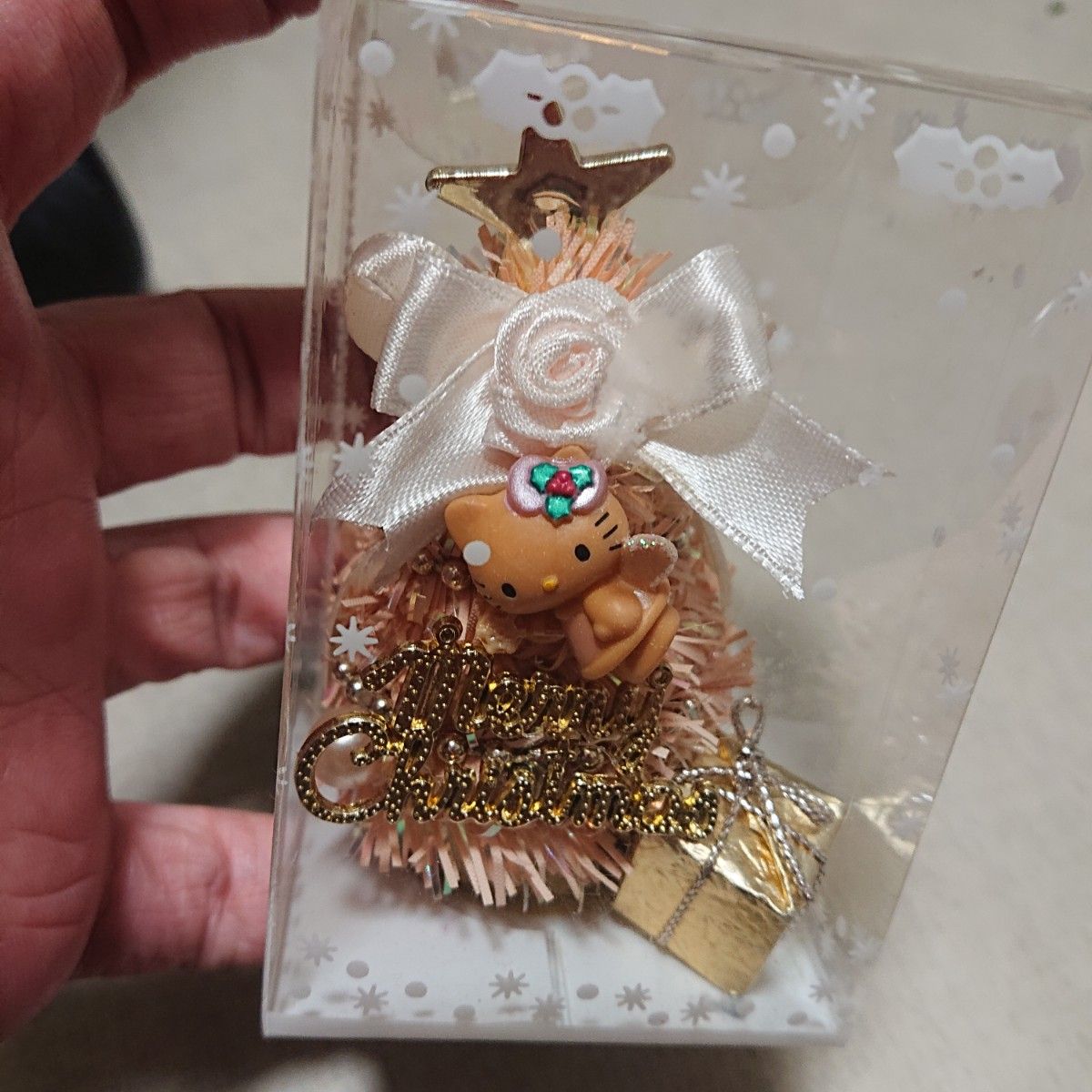 サンリオ レア レトロ ハローキティ ミニクリスマスツリー サンリオ レア レトロ ハローキティ ミニクリスマスツリー