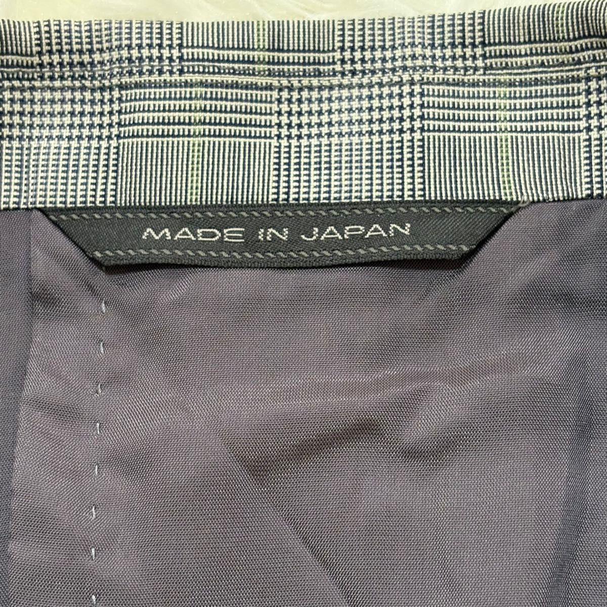 日本製 美品 DURBAN ダーバン ジャケット グレンチェック 背抜き 日本製 美品 DURBAN ダーバン ジャケット グレンチェック 背抜き