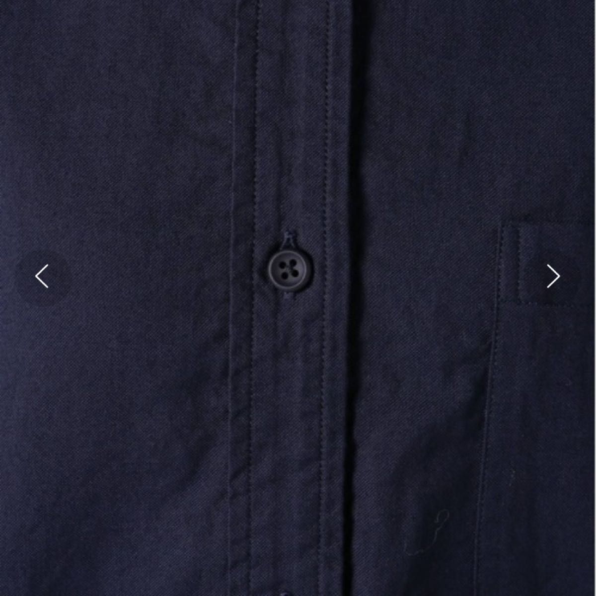 ドゥーズィエムクラス OXFORD BD シャツ ネイビー 長袖 オーバー ドゥーズィエムクラス OXFORD BD シャツ ネイビー 長袖 オーバー
