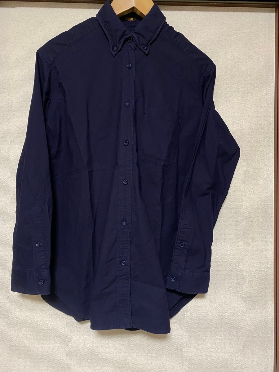 ドゥーズィエムクラス OXFORD BD シャツ ネイビー 長袖 オーバー ドゥーズィエムクラス OXFORD BD シャツ ネイビー 長袖 オーバー