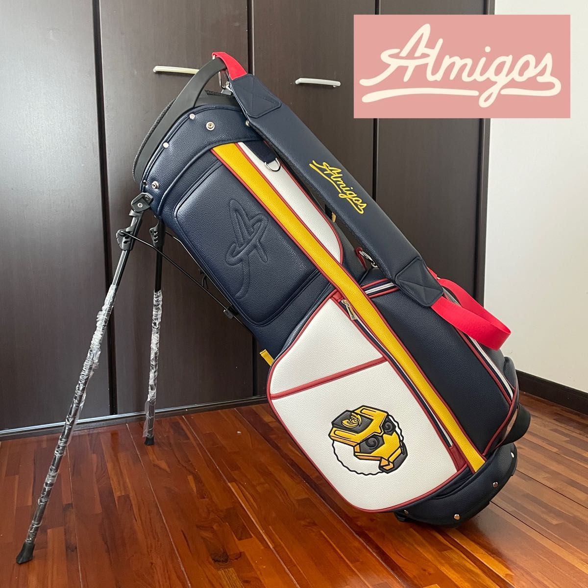新品未使用】Almigos GOLF アルミゴスゴルフ スタンドキャディ 新品未使用】Almigos GOLF アルミゴスゴルフ スタンドキャディ