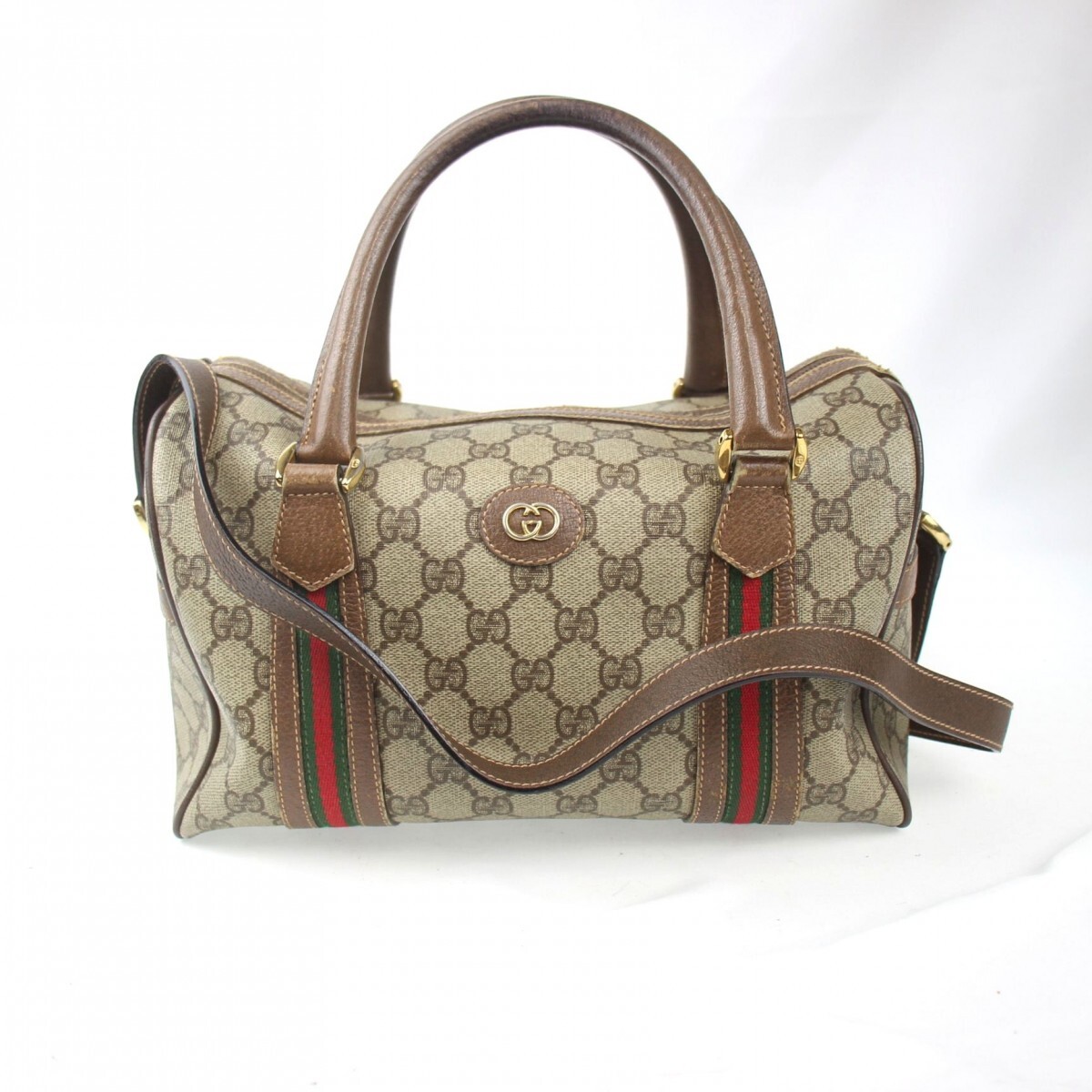 ◇ 1円 ~ GUCCI / グッチ 002 115 6697 オールド ボストン ◇ 1円 ~ GUCCI / グッチ 002 115 6697 オールド ボストン