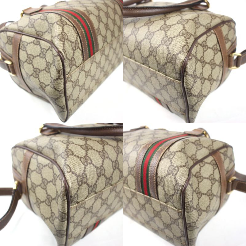 ◇ 1円 ~ GUCCI / グッチ 002 115 6697 オールド ボストン ◇ 1円 ~ GUCCI / グッチ 002 115 6697 オールド ボストン