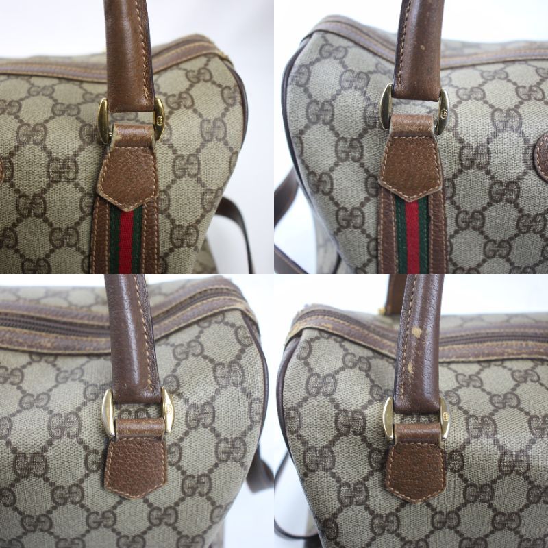 ◇ 1円 ~ GUCCI / グッチ 002 115 6697 オールド ボストン ◇ 1円 ~ GUCCI / グッチ 002 115 6697 オールド ボストン