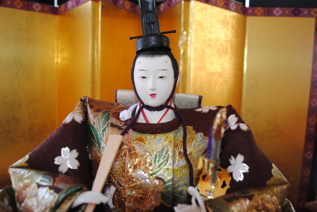 お488【平安水宝作】【京都西陣織】雛人形/雛飾り/7段飾り/京雛 お488【平安水宝作】【京都西陣織】雛人形/雛飾り/7段飾り/京雛