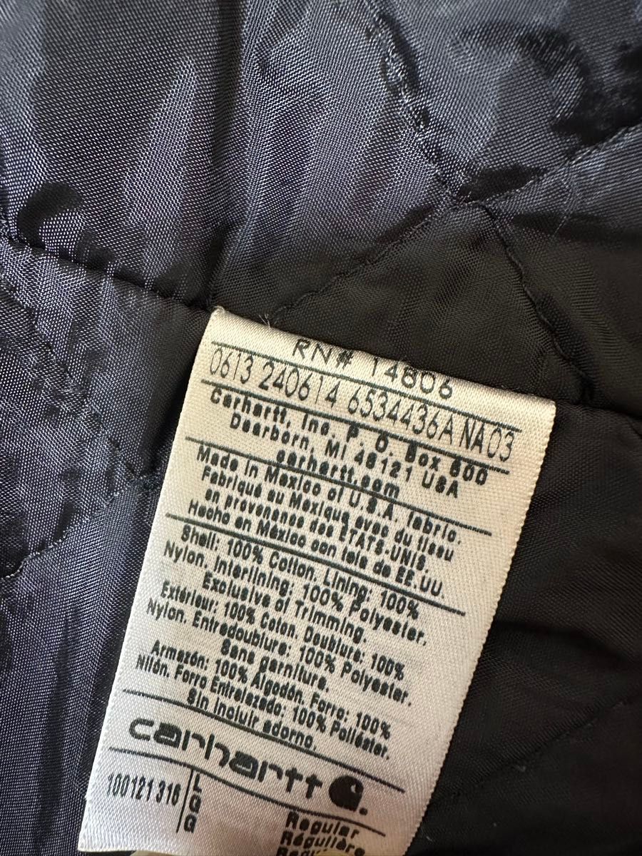 carhartt カーハート (メキシコ製)ダックベスト フード付き RN carhartt カーハート (メキシコ製)ダックベスト フード付き RN