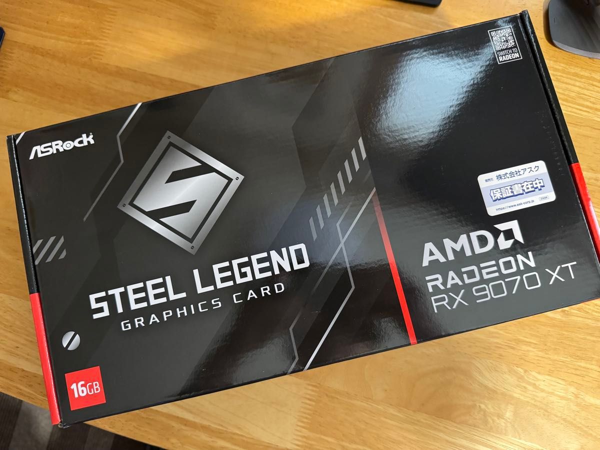 ASRock Radeon RX 9070 XT 16GB 新品同様|Yahoo!フリマ(旧 ASRock Radeon RX 9070 XT 16GB 新品同様|Yahoo!フリマ(旧