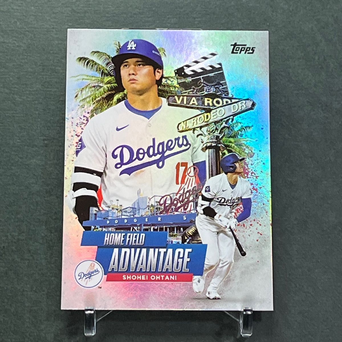 大谷翔平激レアインサートカード 2025 Topps Series1 Home Field 大谷翔平激レアインサートカード 2025 Topps Series1 Home Field