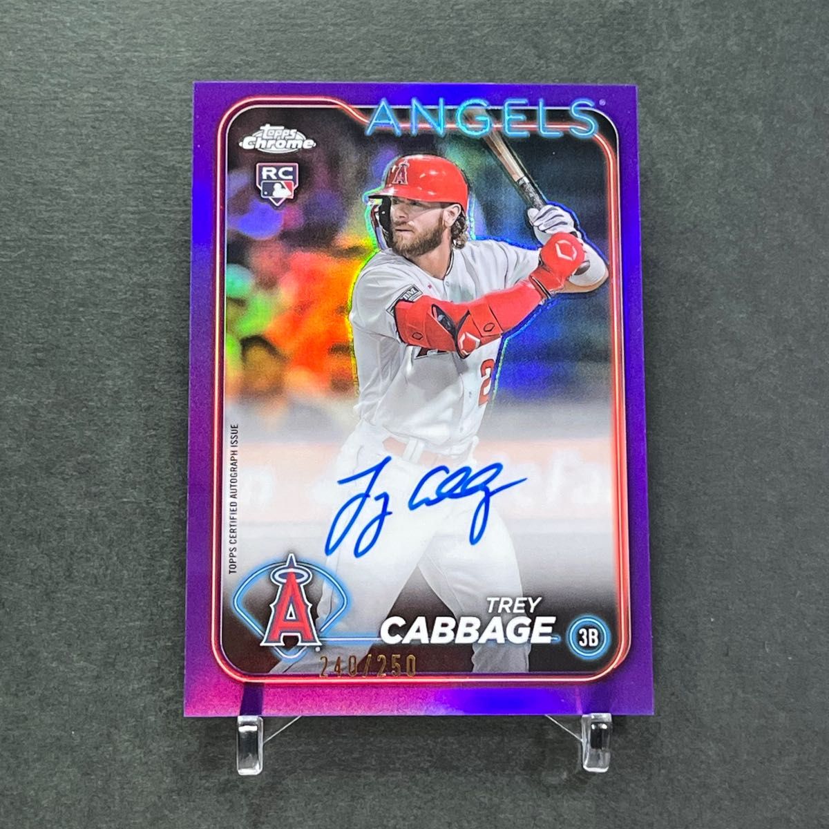 250枚限定】トレイキャベッジ 直筆サインカード 2024 Topps 250枚限定】トレイキャベッジ 直筆サインカード 2024 Topps