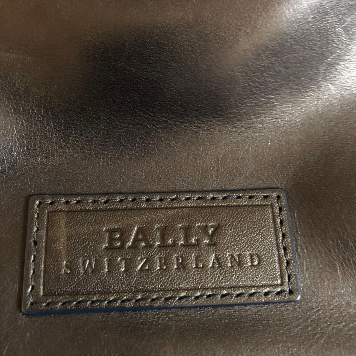BALLY ショルダーバッグ レザー ブラック ストライプトレイン BALLY ショルダーバッグ レザー ブラック ストライプトレイン
