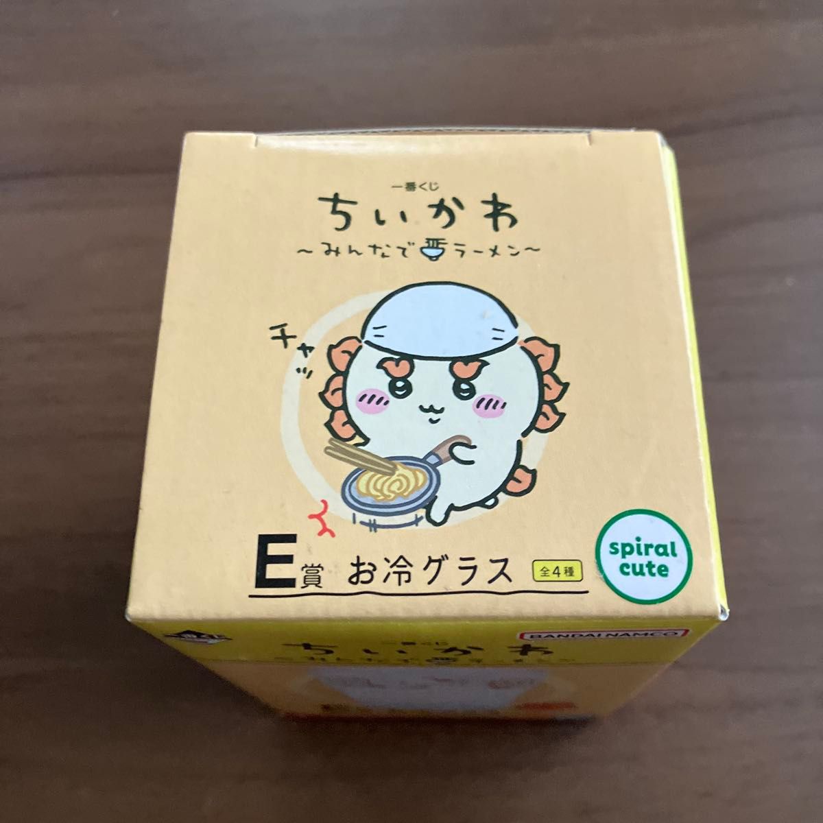 新品未使用ちいかわ一番くじE賞お冷グラスみんなでラーメン くり 新品未使用ちいかわ一番くじE賞お冷グラスみんなでラーメン くり