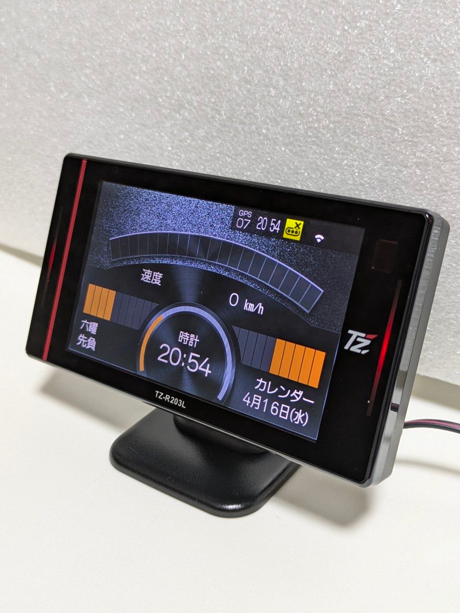 セルスター GPSレーダー探知機 TZ-R203L レーザー受信 移動 セルスター GPSレーダー探知機 TZ-R203L レーザー受信 移動