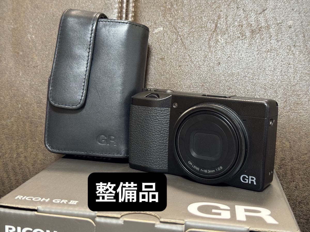 レンズユニット+ボタン交換済み 良品 レザーケース付き リコー レンズユニット+ボタン交換済み 良品 レザーケース付き リコー