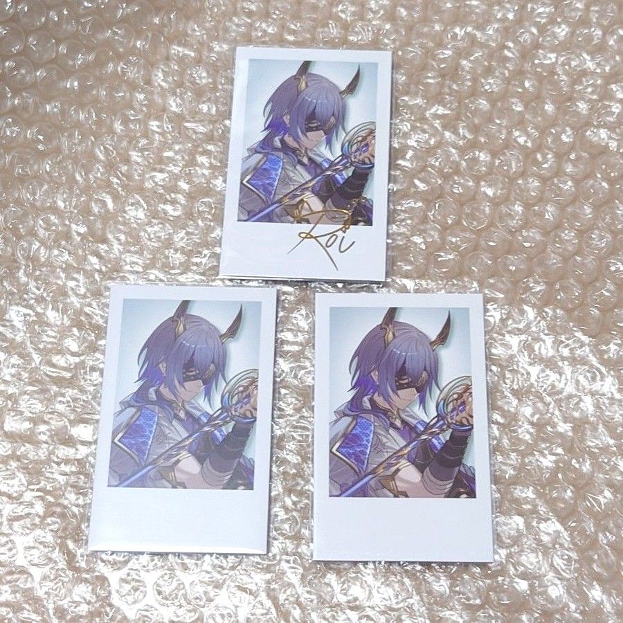 小柳ロウ にじさんじ デビューチェキ チェキ風カード ノーマル 小柳ロウ にじさんじ デビューチェキ チェキ風カード ノーマル