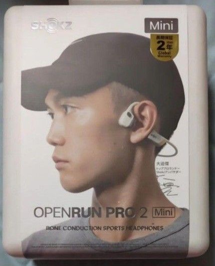 Shokz OpenRun Pro 2 Mini 骨伝導イヤホン 新品未開封 大迫 Shokz OpenRun Pro 2 Mini 骨伝導イヤホン 新品未開封 大迫