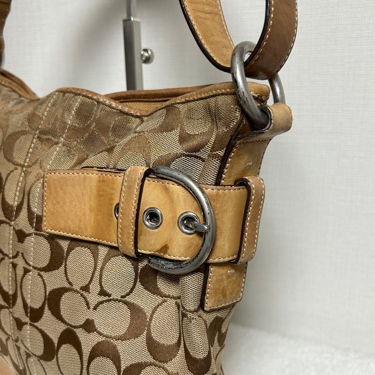 COACH コーチ シグネチャー 総柄 ショルダーバッグ 斜め掛け COACH コーチ シグネチャー 総柄 ショルダーバッグ 斜め掛け