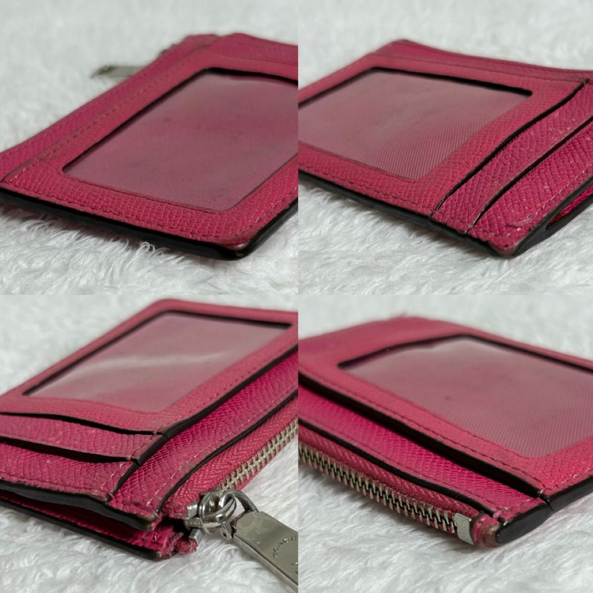 COACH コーチ シンプル ロゴ パスケース 定期入れ カードケース COACH コーチ シンプル ロゴ パスケース 定期入れ カードケース