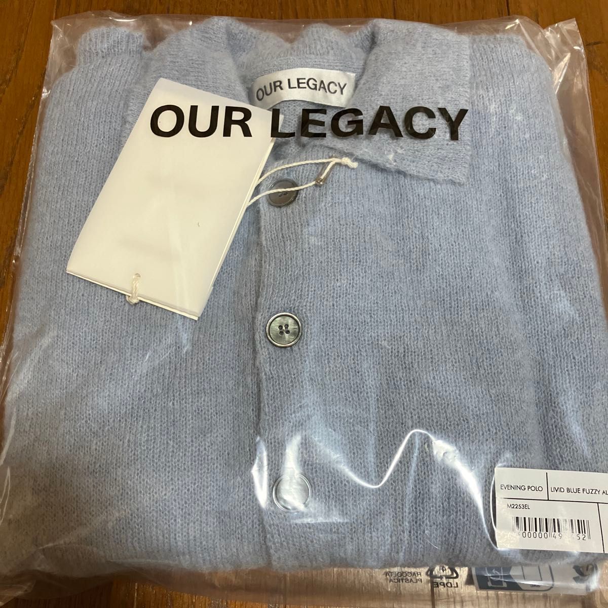 OUR LEGACY EVENING POLO Livid Blue Fuzzy 44|Yahoo!フリマ OUR LEGACY EVENING POLO Livid Blue Fuzzy 44|Yahoo!フリマ