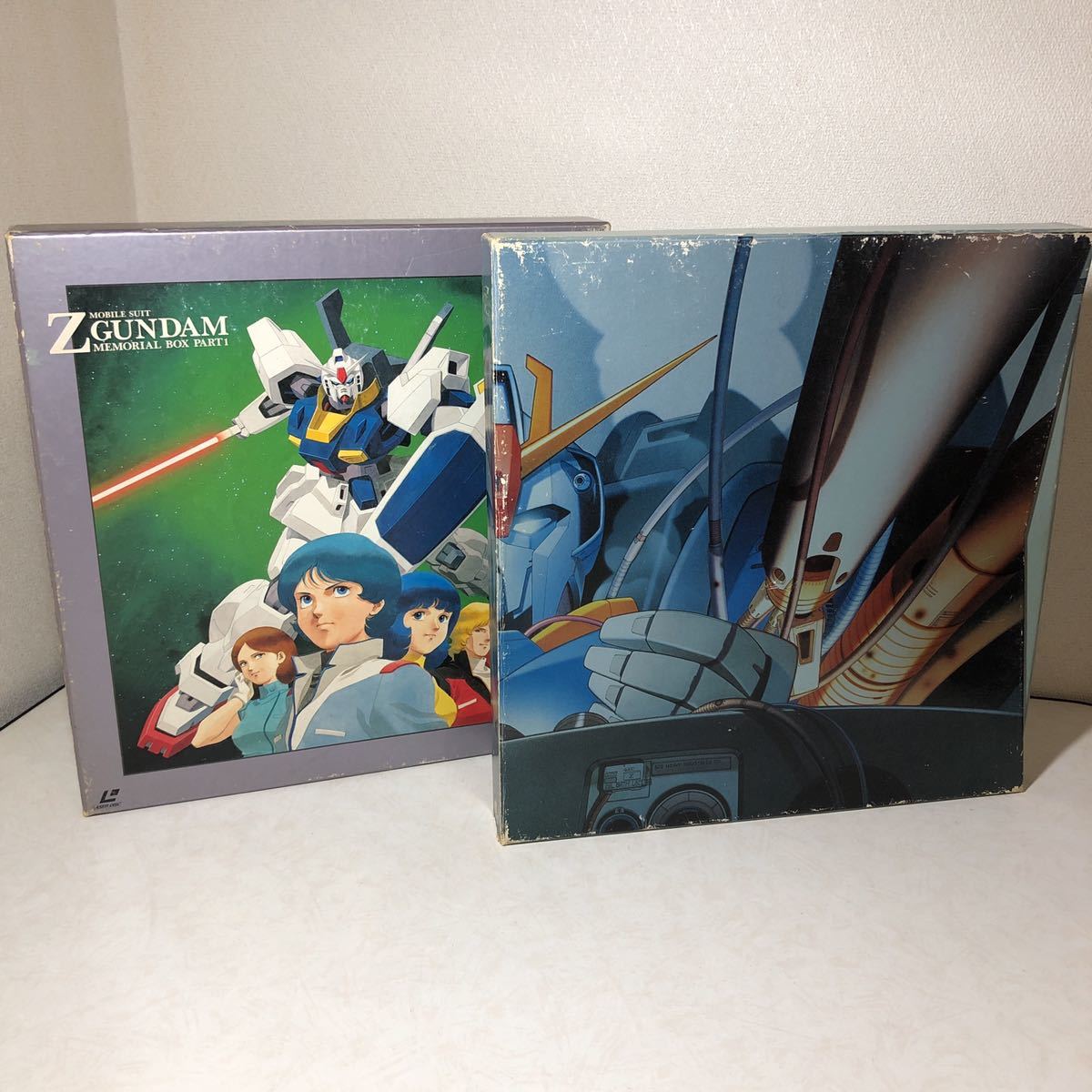 レア 希少 機動戦士Zガンダム LD レーザーディスク メモリアBOX(1) (2) 全巻セット
