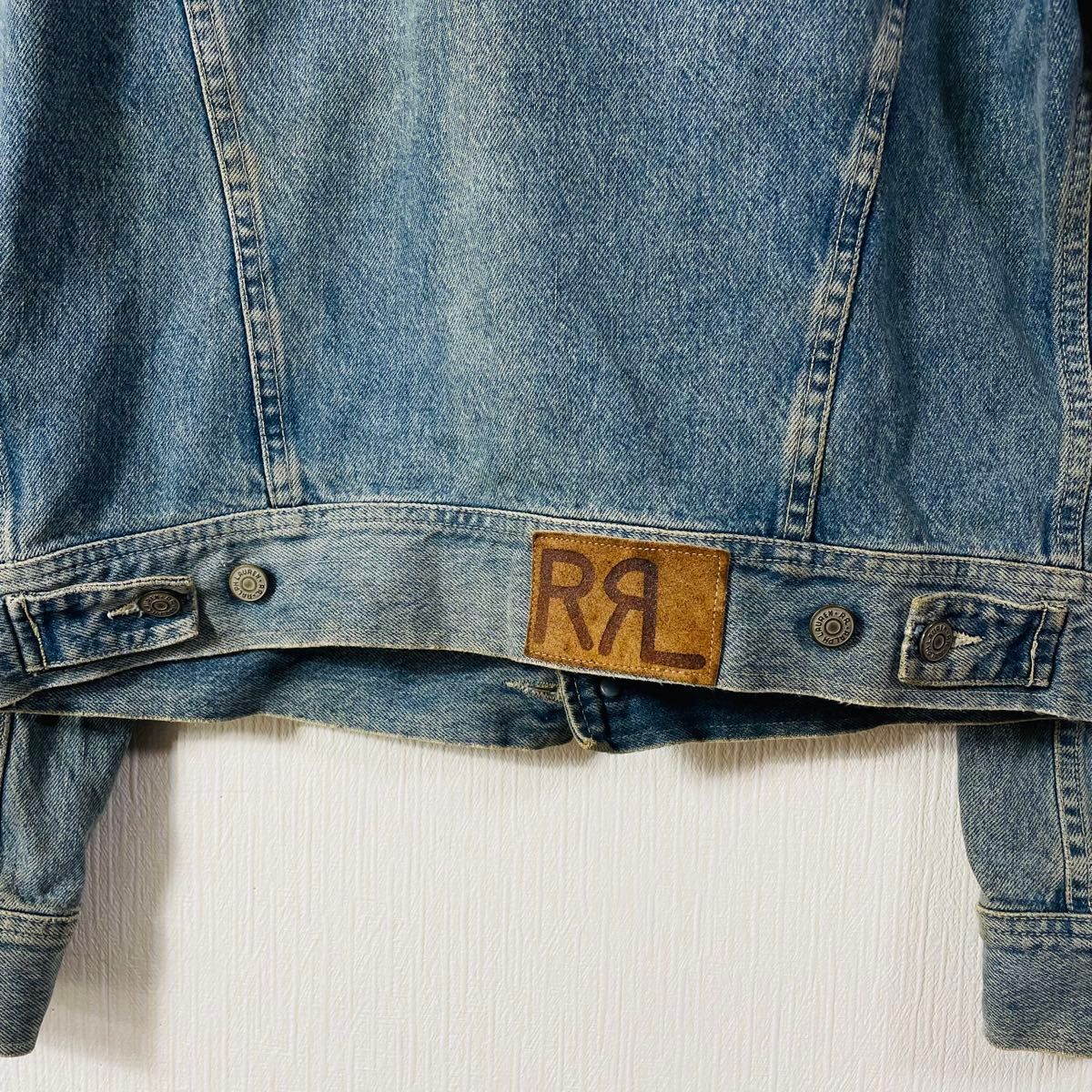 貴 重90's RRLダブルアールエルデニムジャケット三ツ星M USA製 M 貴 重90's RRLダブルアールエルデニムジャケット三ツ星M USA製 M