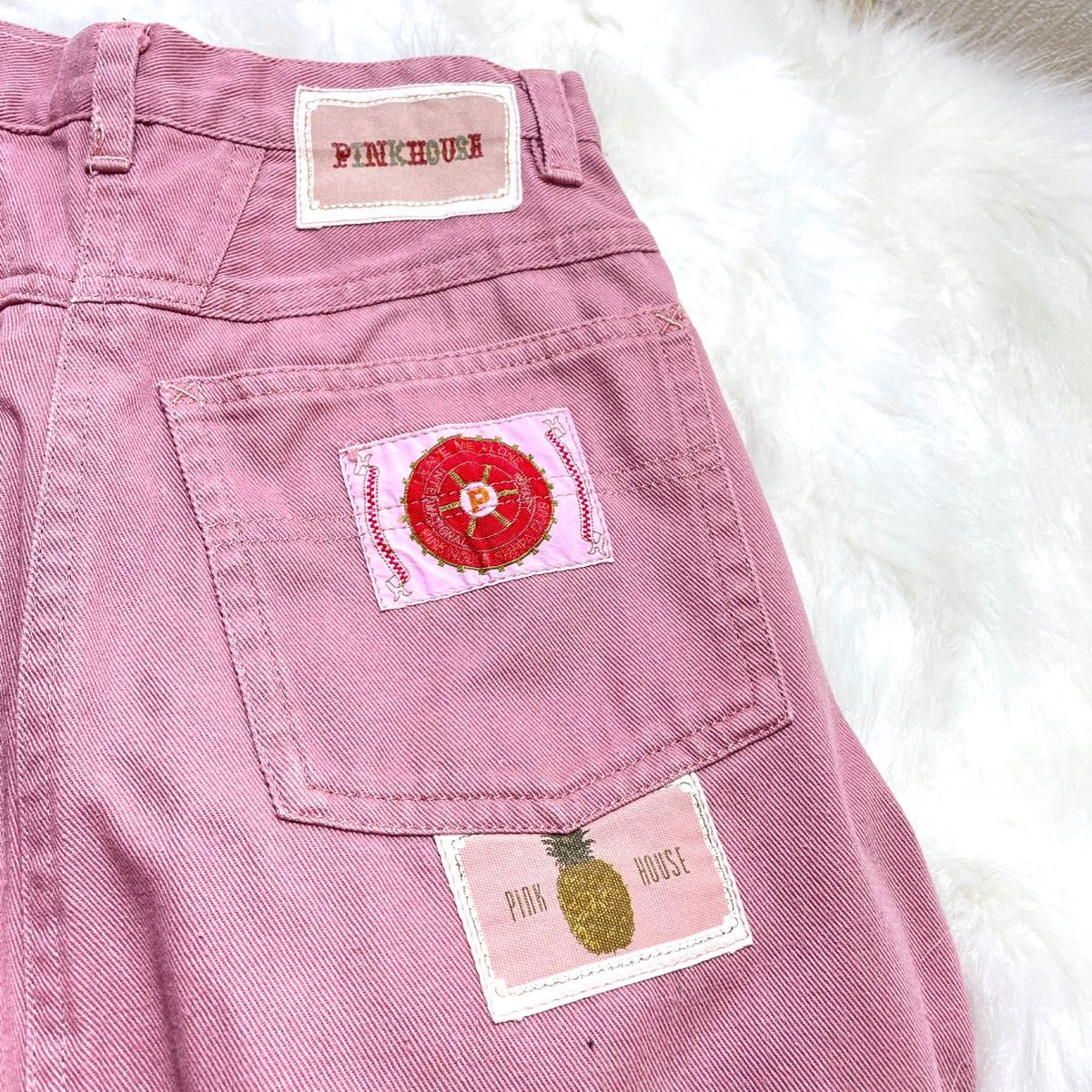 人 気PINK HOUSE ピンクハウス ワッペンスカート Aライン|Yahoo 人 気PINK HOUSE ピンクハウス ワッペンスカート Aライン|Yahoo